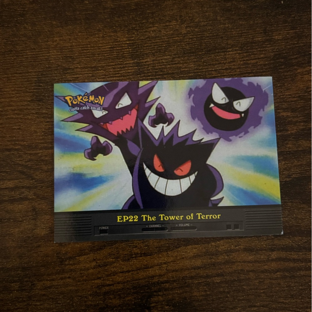Vintage Pokémon Gengar Trio Collectible Card